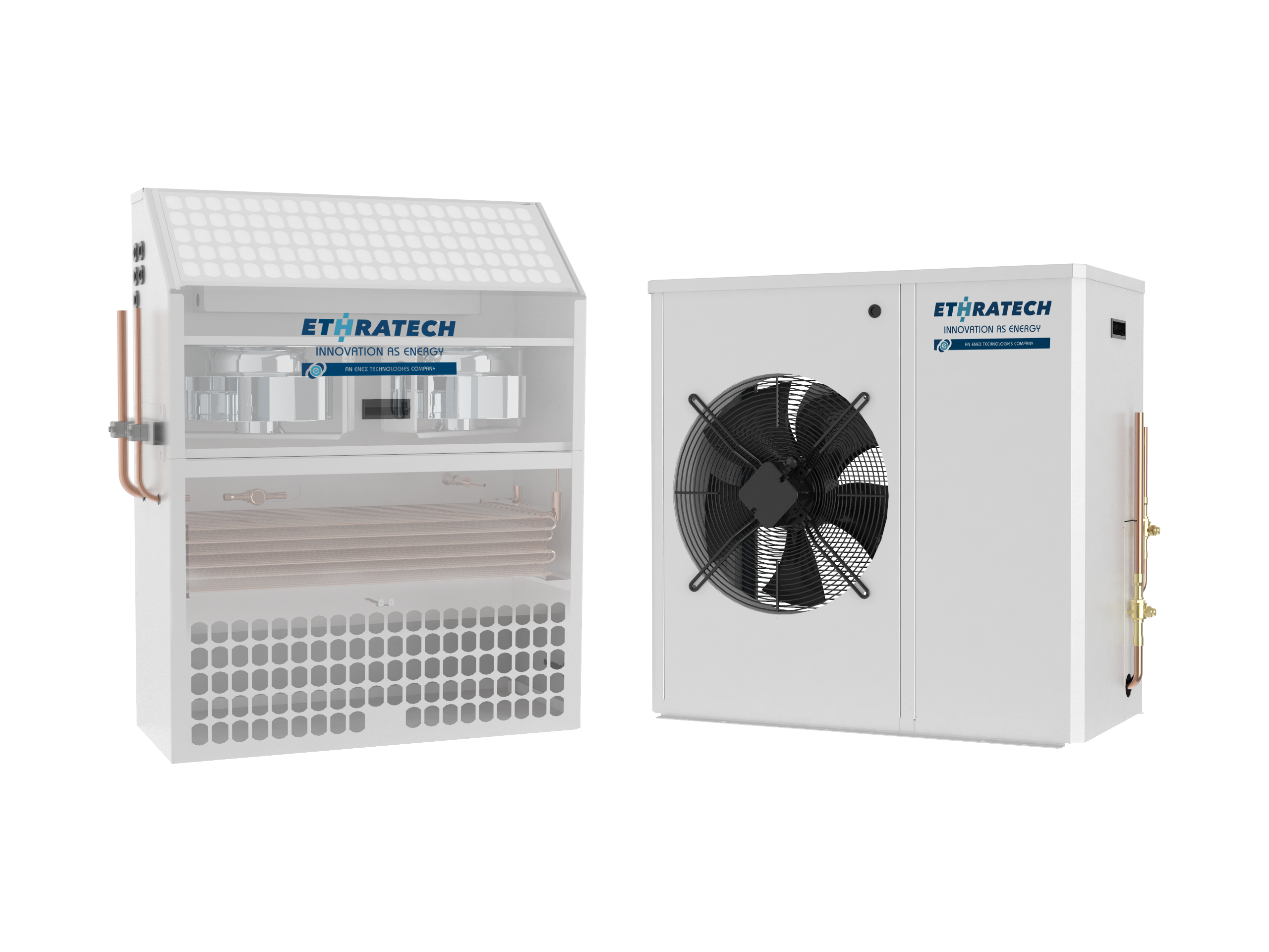 Ceiling mounting - horizontal flow - with free cooling